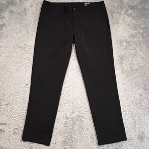 Mizzen‎ + Main Performance Pants Baron Men's 36x30 Black Golf Preppy Casual